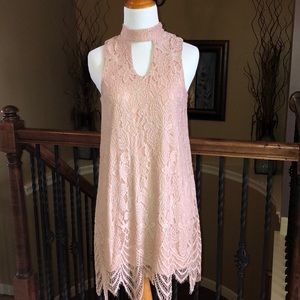 Blush Pink Layered Dress